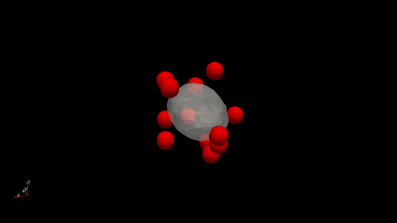 Engulfment of a colloidal particle